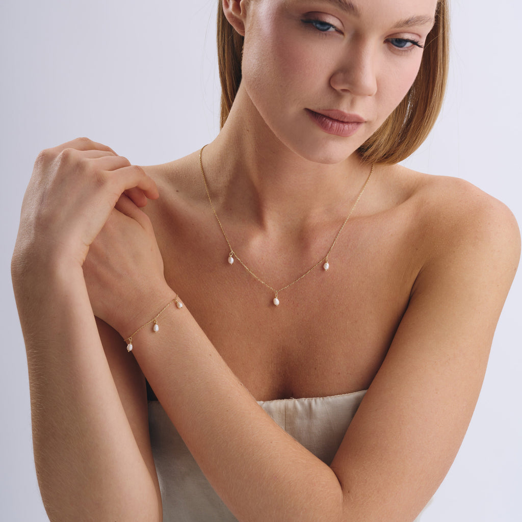 Pearl Drop Bracelet