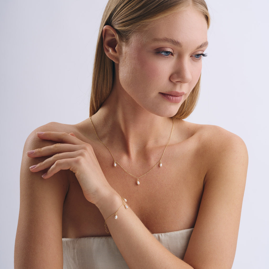 Pearl Drop Bracelet