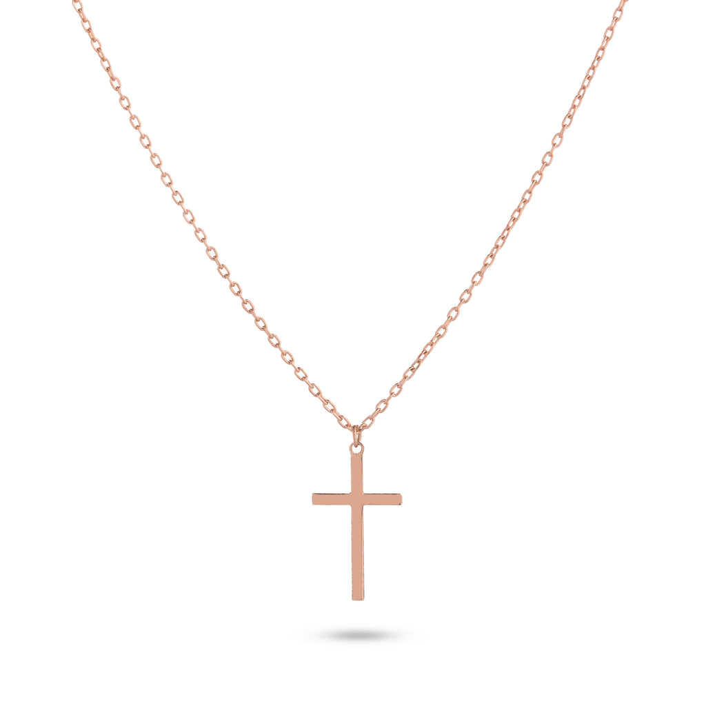 Form Cross Necklace