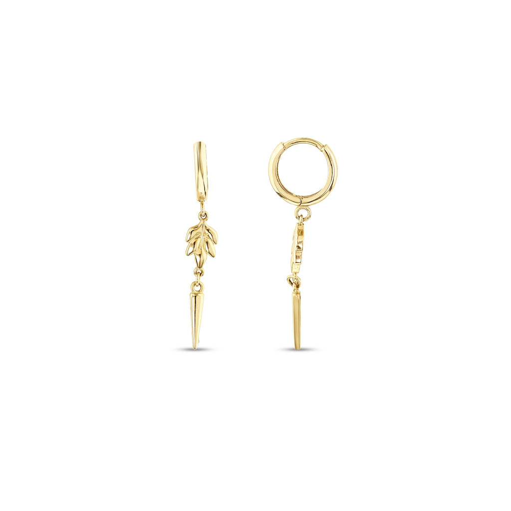 N°43 Daphne Leaf Drop Earrings