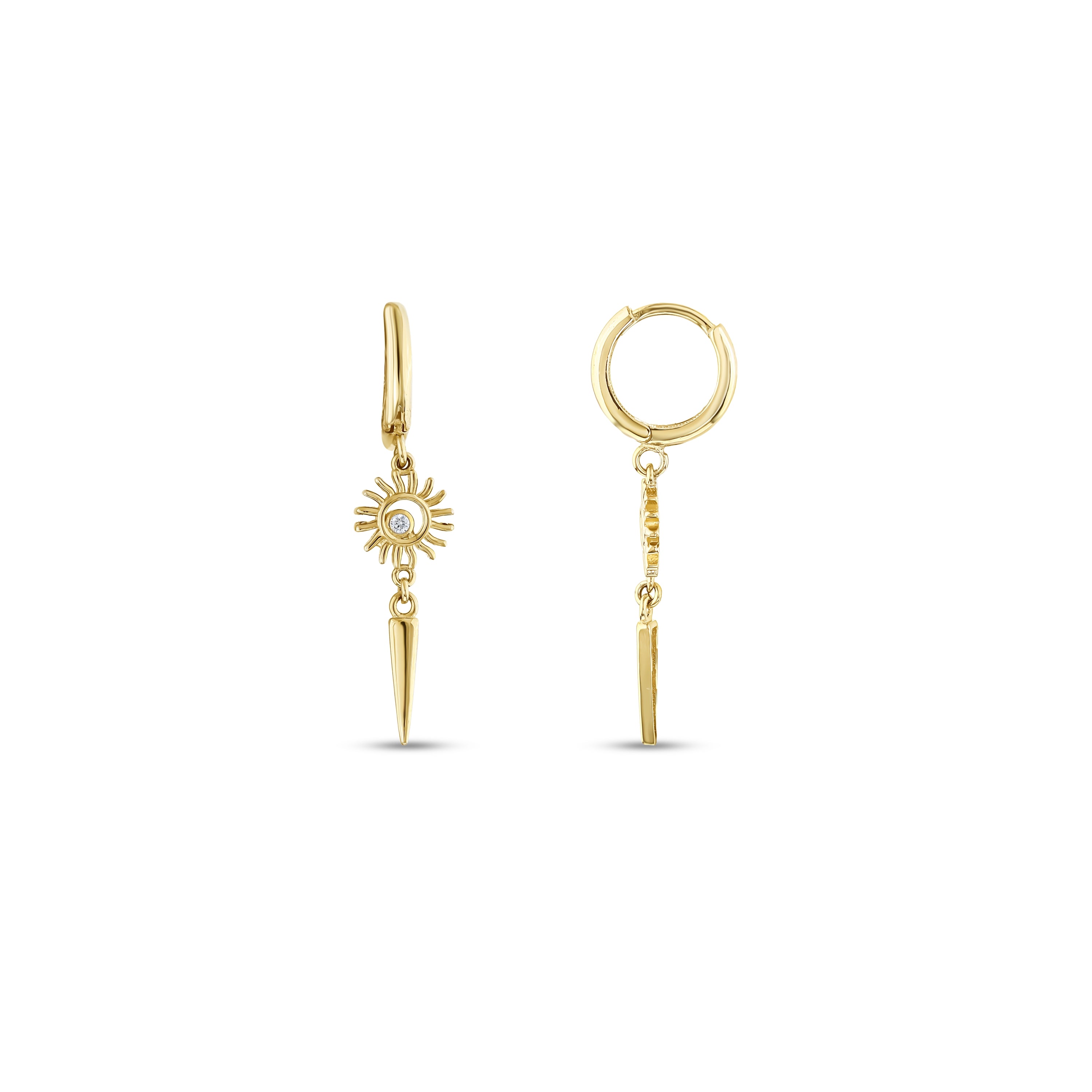 N°43 Helia Sun Drop Earrings