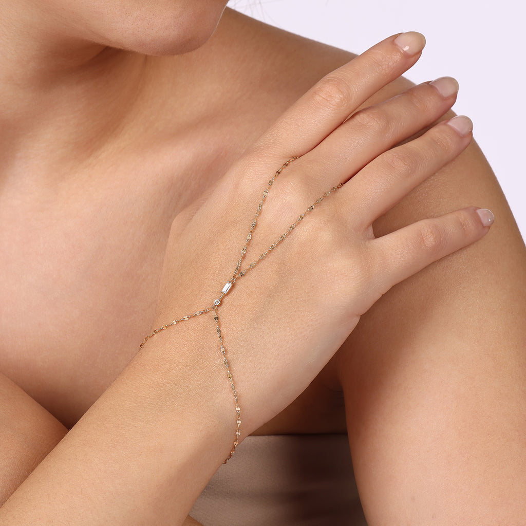 Aura Twist Hand Chain