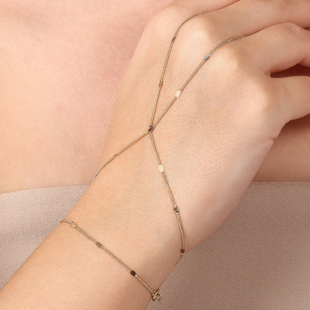 Seline Layered Hand Chain
