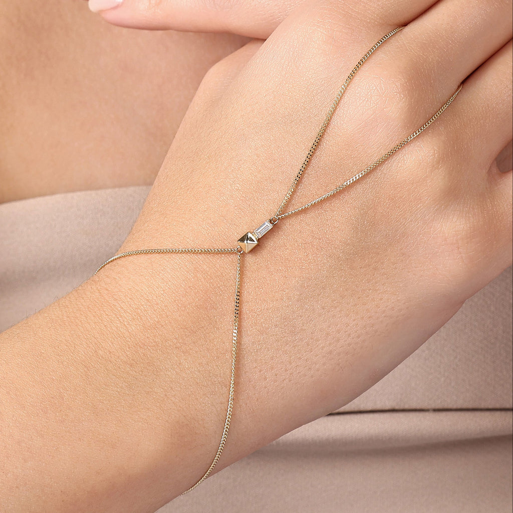 Kaia Prism Hand Chain