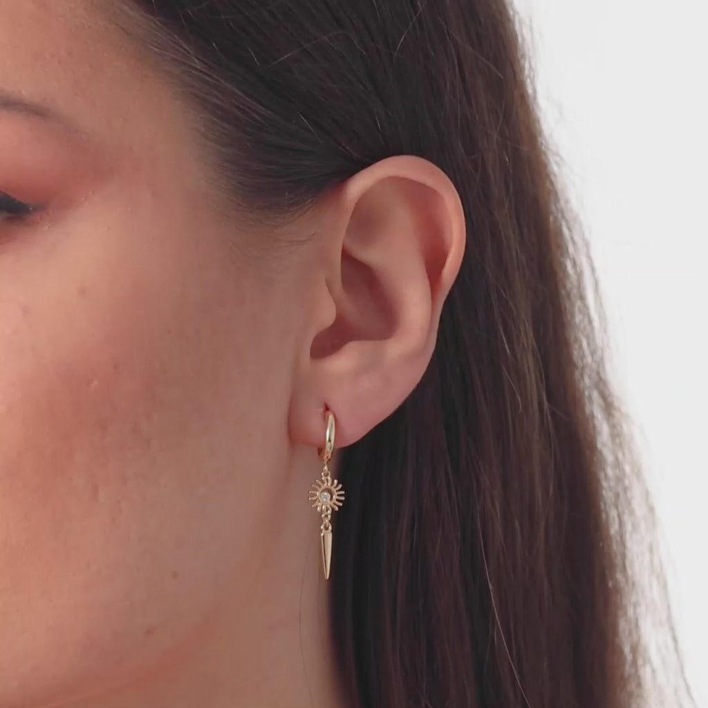 N°43 Helia Sun Drop Earrings