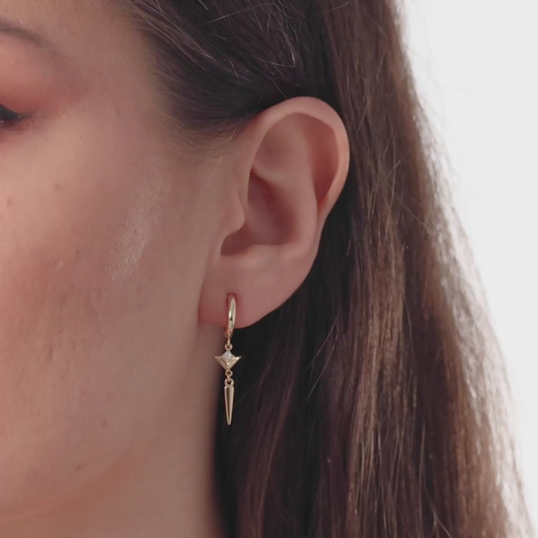 N°42 Astraea Spike Earrings