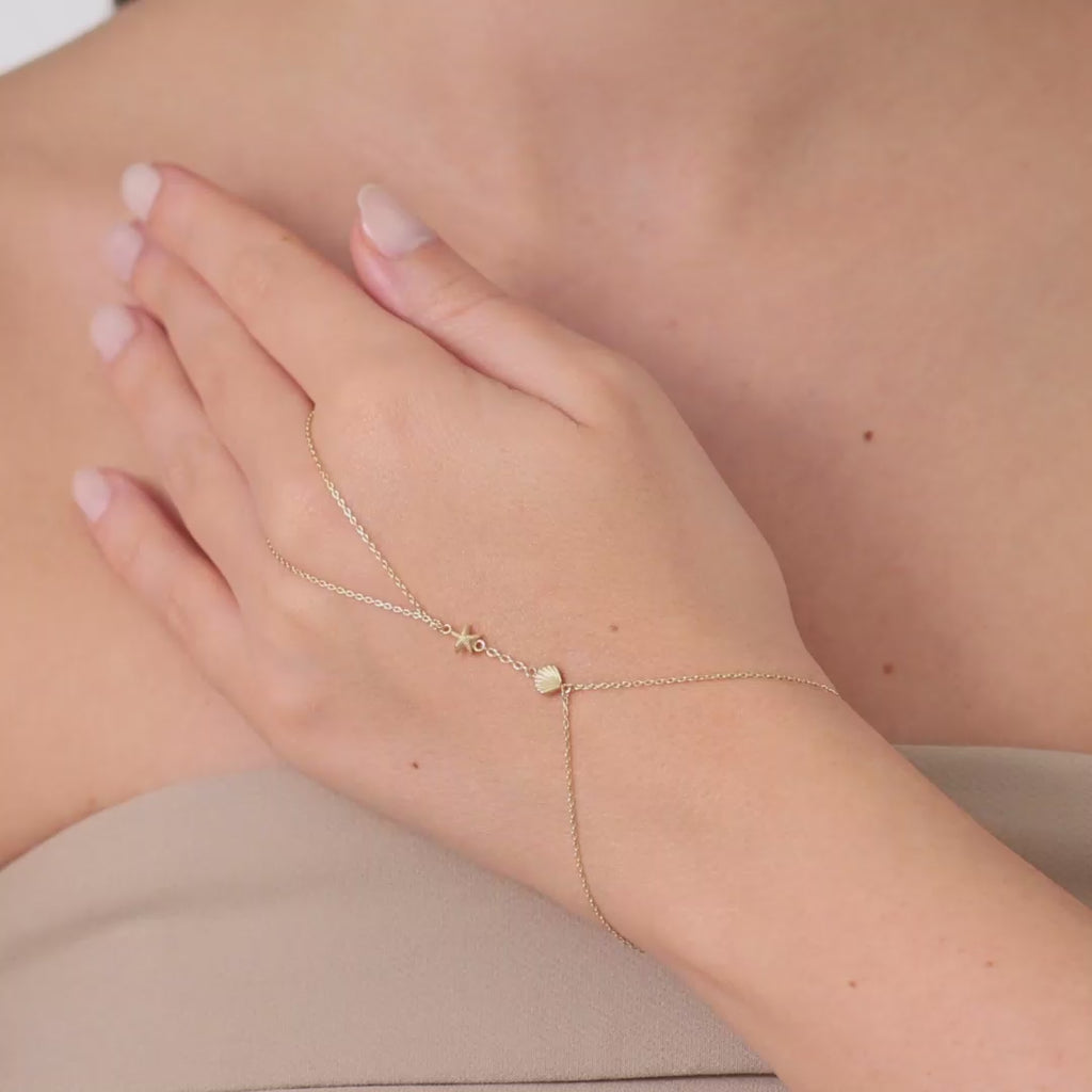 Elara Coast Hand Chain