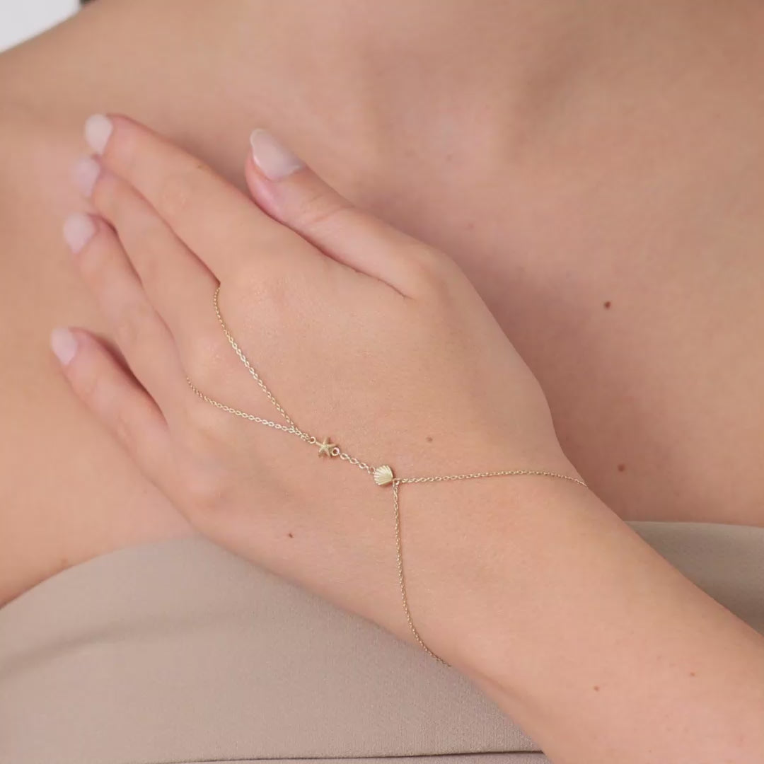 Elara Coast Hand Chain